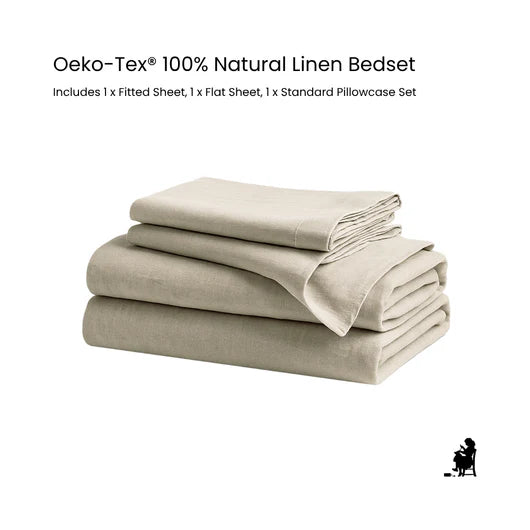 Oeko-Tex® 100% Cotton Linen Bedset